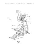Exercise Device With Adjustable Console diagram and image