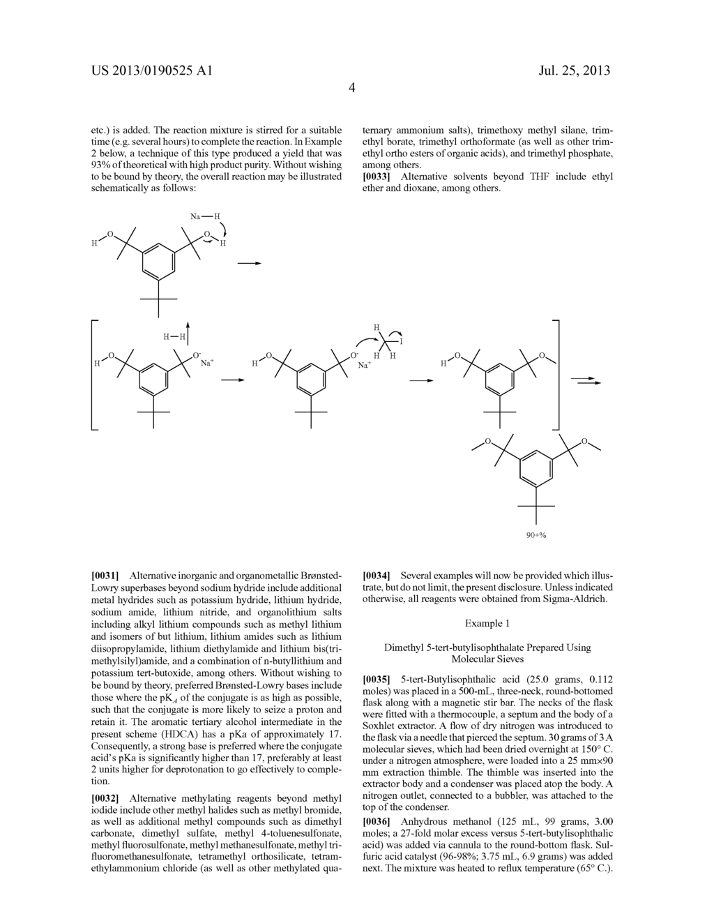 SYNTHETIC METHODS PERTAINING TO TERT-BUTYL-BENZENE-BASED COMPOUNDS - diagram, schematic, and image 05