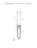 DRUG DELIVERY DEVICE WITH DRIVE MEMBER HAVING INDICATION ELEMENTS diagram and image