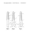 RESORPTIVE INTRAMEDULLARY IMPLANT BETWEEN TWO BONES OR TWO BONE FRAGMENTS diagram and image