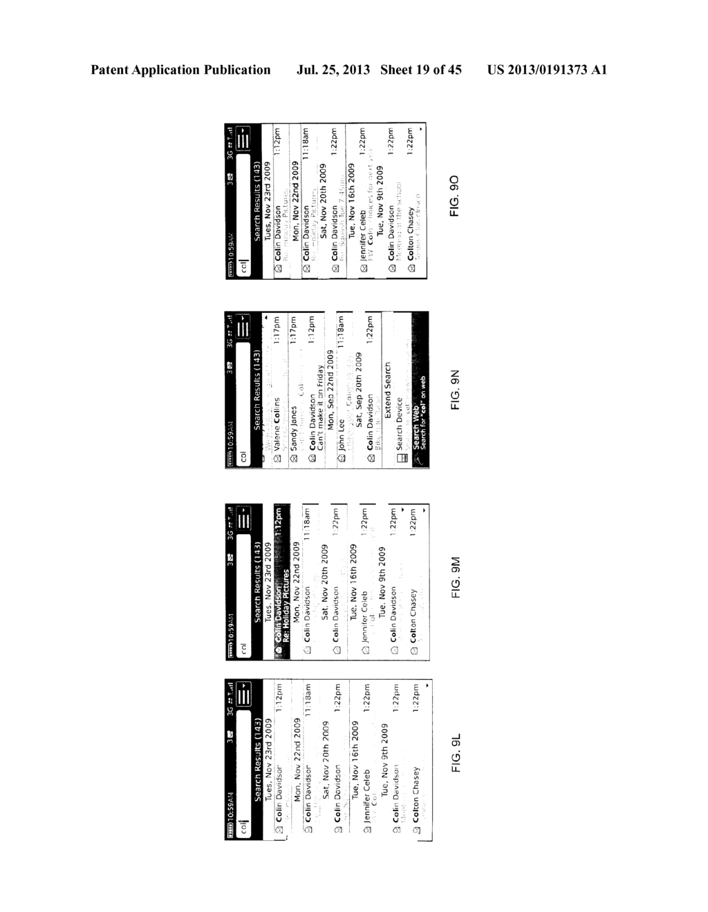 COMMUNICATIONS SYSTEM INCLUDING SEARCH SERVER FOR SEARCHING A MOBILE     WIRELESS COMMUNICATIONS DEVICE AND ASSOCIATED METHODS - diagram, schematic, and image 20