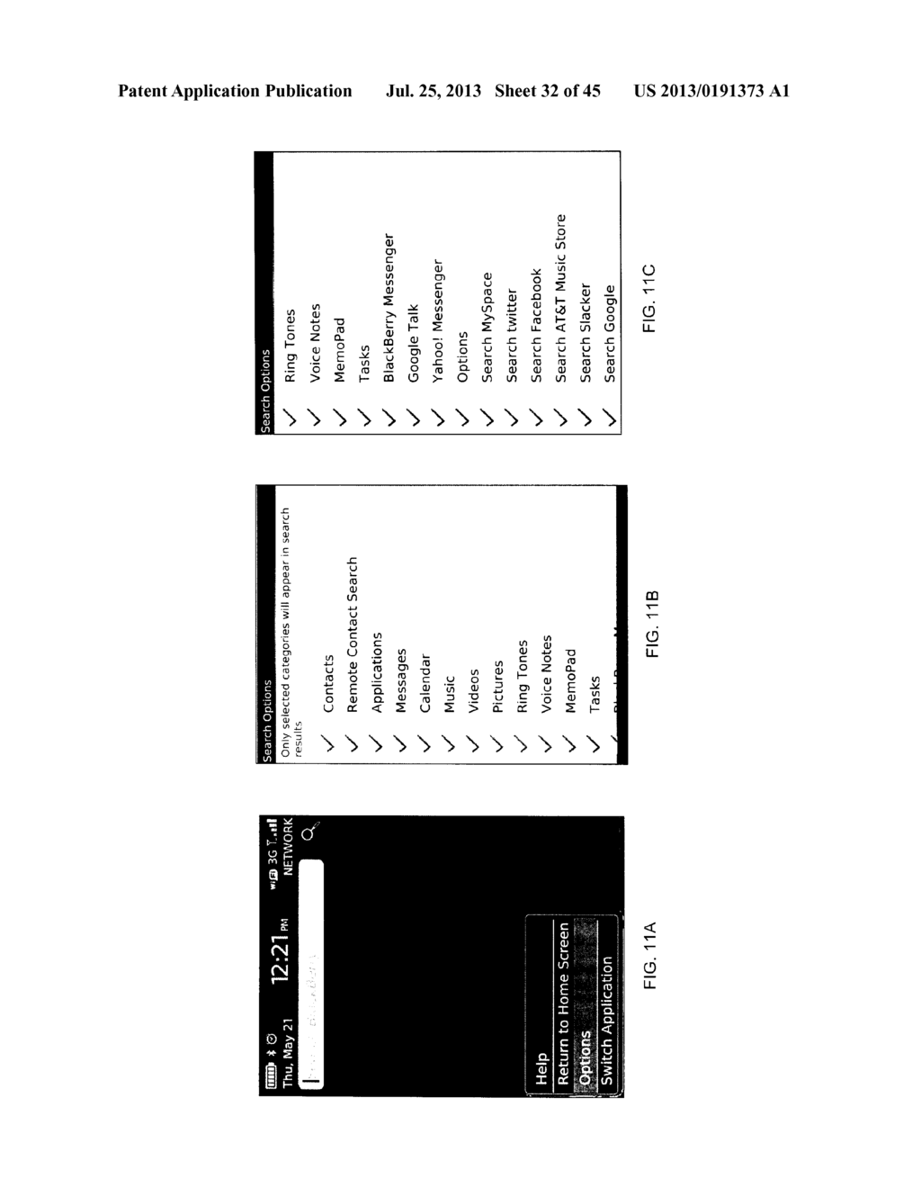 COMMUNICATIONS SYSTEM INCLUDING SEARCH SERVER FOR SEARCHING A MOBILE     WIRELESS COMMUNICATIONS DEVICE AND ASSOCIATED METHODS - diagram, schematic, and image 33