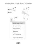 DISPLAY OF USER INTERFACE ELEMENTS BASED ON TOUCH OR HARDWARE INPUT diagram and image