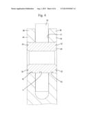 METHOD OF MANUFACTURING SUPPORTING STRUCTURE, SWAGING JIG FOR USE THEREIN     AND THE SUPPORTING STRUCTURE diagram and image