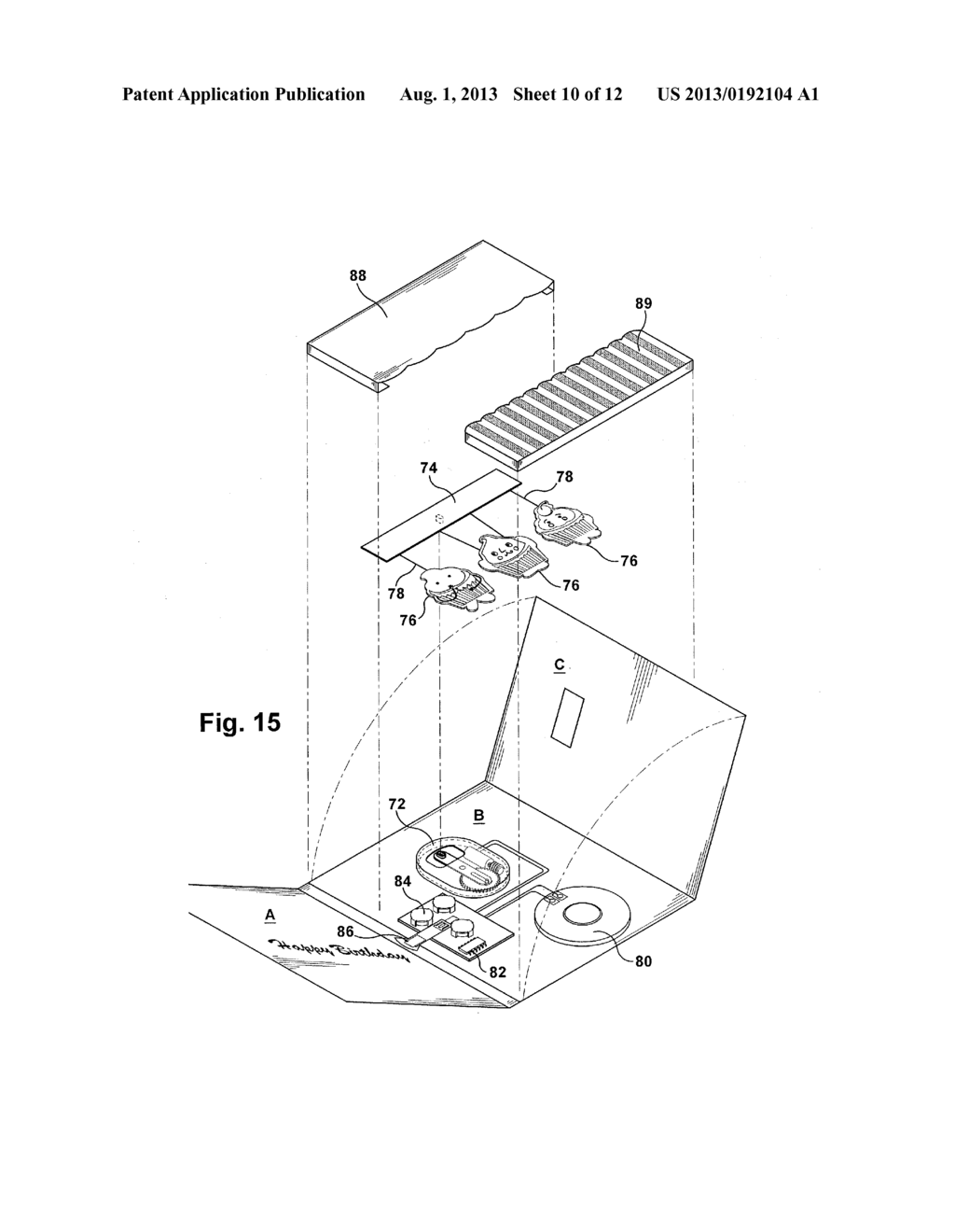 MOTORIZED GIFT PACKAGE ACCESSORY - diagram, schematic, and image 11