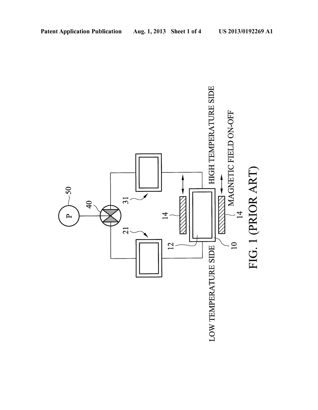 MAGNETOCALORIC MODULE FOR MAGNETIC REFRIGERATION APPARATUS - diagram, schematic, and image 02