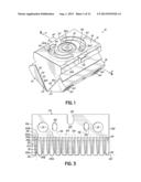 NOZZLE FOR DISPENSING RANDOM PATTERN OF ADHESIVE FILAMENTS diagram and image