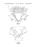 NOZZLE FOR DISPENSING RANDOM PATTERN OF ADHESIVE FILAMENTS diagram and image