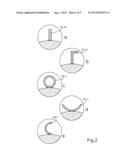 DEVICE FOR DEVELOPING HABITATS IN THE UNDERWATER AREA OF AN OFFSHORE     CONSTRUCTION diagram and image