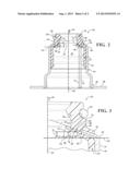 ENGINE EXHAUST VALVE STEM SEAL FOR HIGH TEMPERATURE AND PRESSURE     APPLICATIONS diagram and image