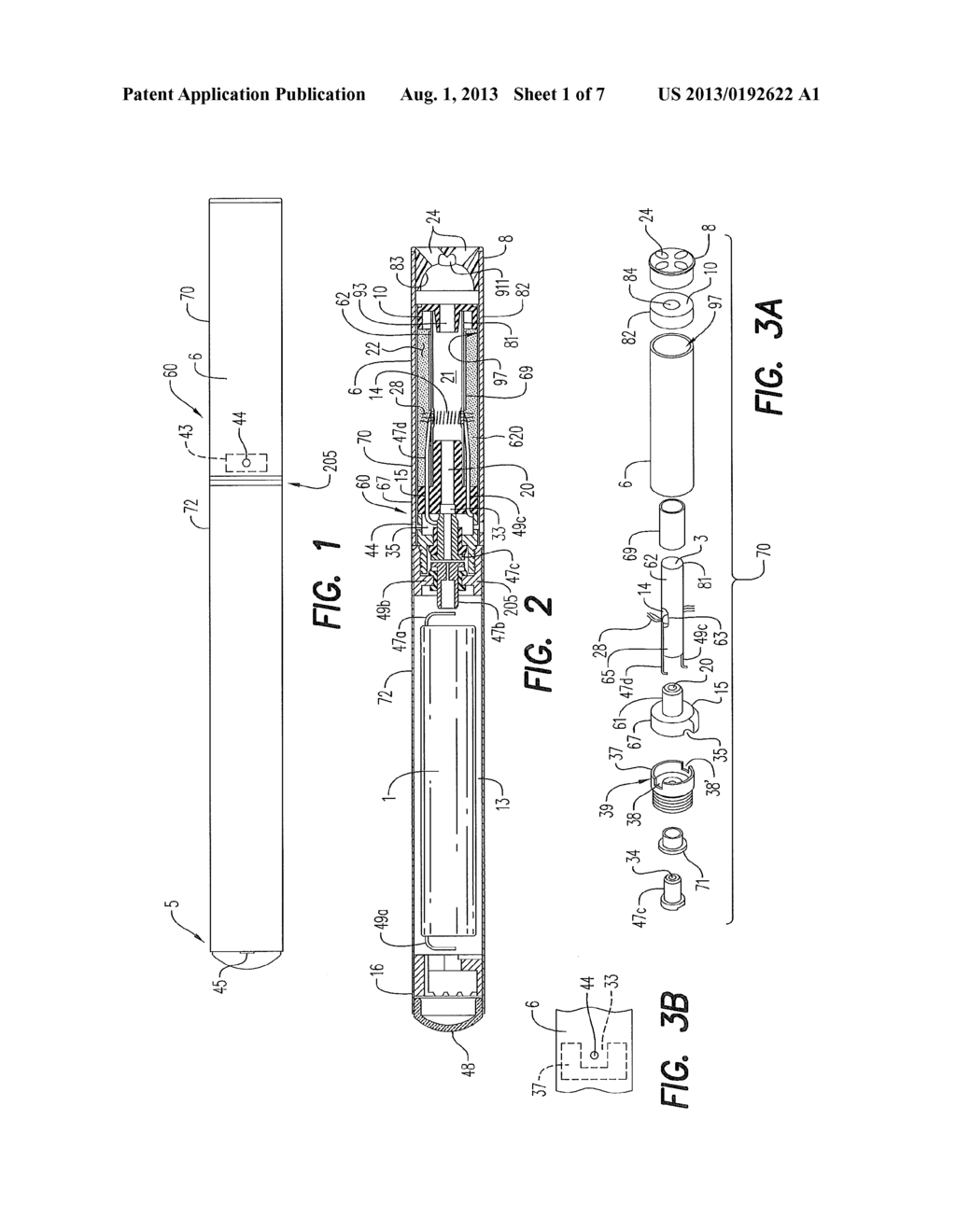 ELECTRONIC CIGARETTE - diagram, schematic, and image 02