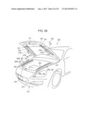 VEHICLE HOOD MOVING DEVICE diagram and image