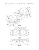 MULTI-DAY PILL CONTAINER ASSEMBLY WITH ATTACHMENT TAB diagram and image