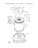 FILTER APPARATUS WITH EJECTION ARRANGEMENT diagram and image