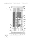 DRIVE DEVICE FOR A MEMBRANE FILTRATION ARRANGEMENT diagram and image