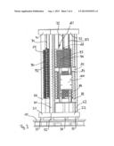 DRIVE DEVICE FOR A MEMBRANE FILTRATION ARRANGEMENT diagram and image