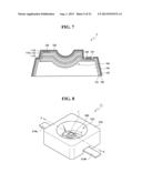 LIGHT EMITTING ELEMENT WITH IMPROVED LIGHT EXTRACTION EFFICIENCY, LIGHT     EMITTING DEVICE COMPRISING THE SAME, AND FABRICATING METHOD OF THE LIGHT     EMITTING ELEMENT AND THE LIGHT EMITTING DEVICE diagram and image