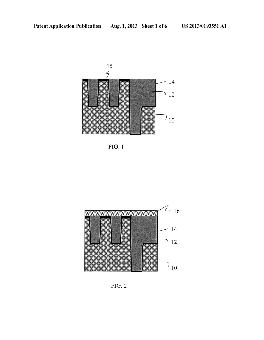 STRUCTURE WITH SELF ALIGNED RESIST LAYER ON AN INTERCONNECT SURFACE AND     METHOD OF MAKING SAME - diagram, schematic, and image 02