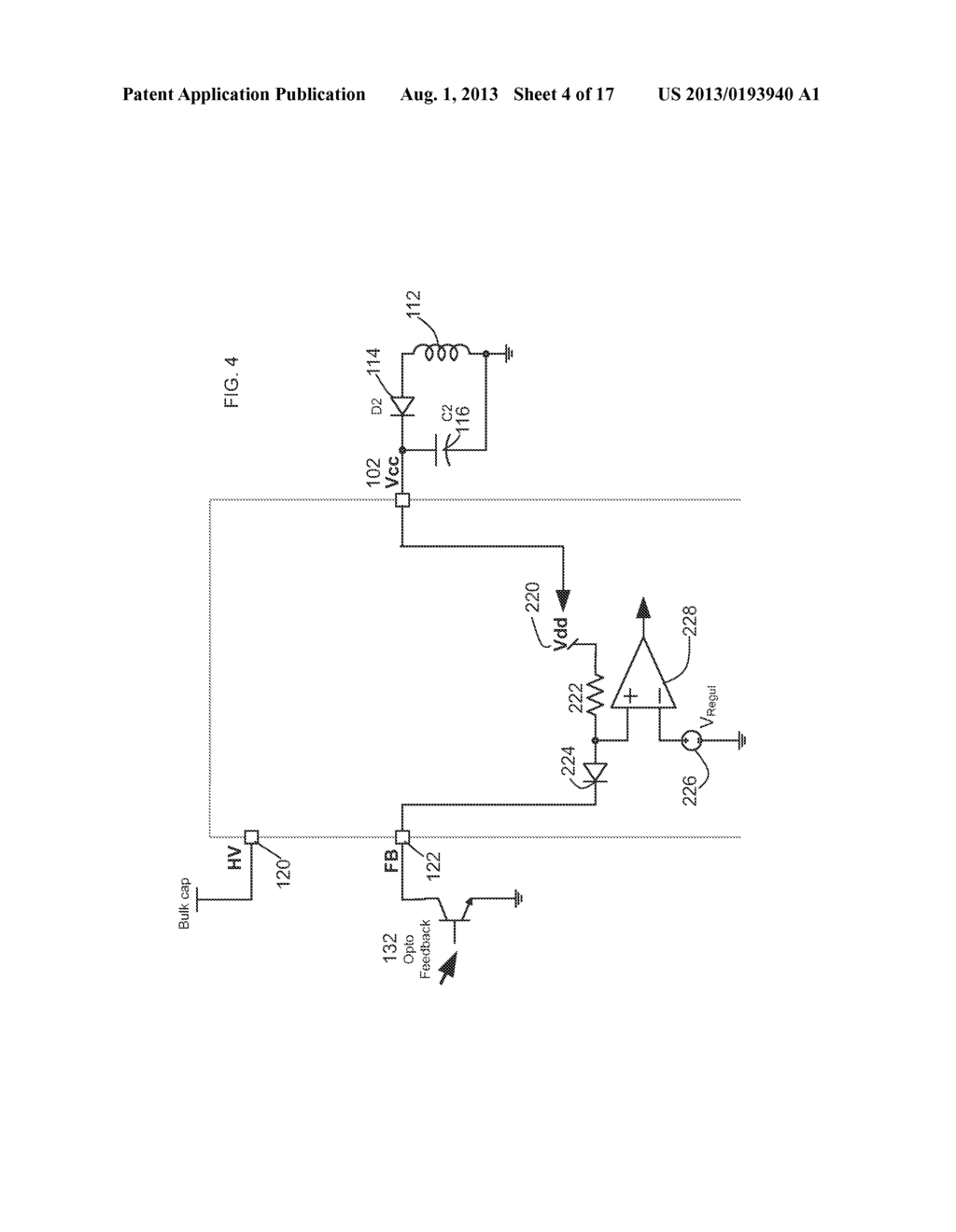 METHOD OF FORMING A SWITCHED MODE POWER SUPPLY CONTROLLER DEVICE WITH AN     OFF MODE AND STRUCTURE THEREFOR - diagram, schematic, and image 05