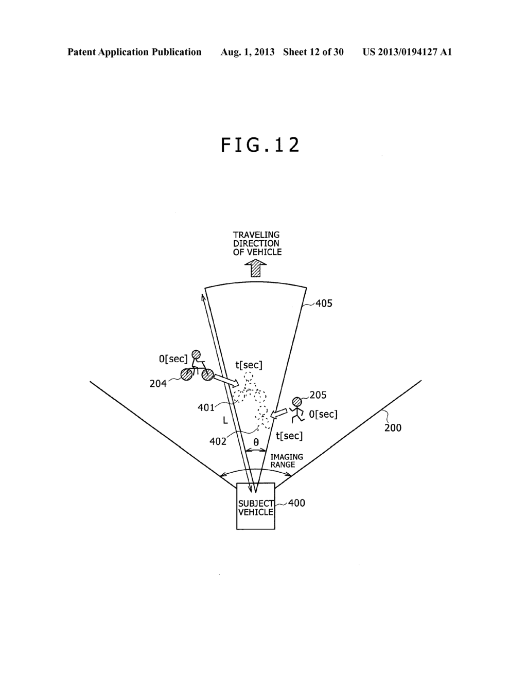 VEHICLE COLLISION RISK PREDICTION APPARATUS - diagram, schematic, and image 13