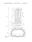 EMBEDDED PRINTED EDGE - BALUN ANTENNA SYSTEM AND METHOD OF OPERATION     THEREOF diagram and image