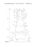 EMBEDDED PRINTED EDGE - BALUN ANTENNA SYSTEM AND METHOD OF OPERATION     THEREOF diagram and image