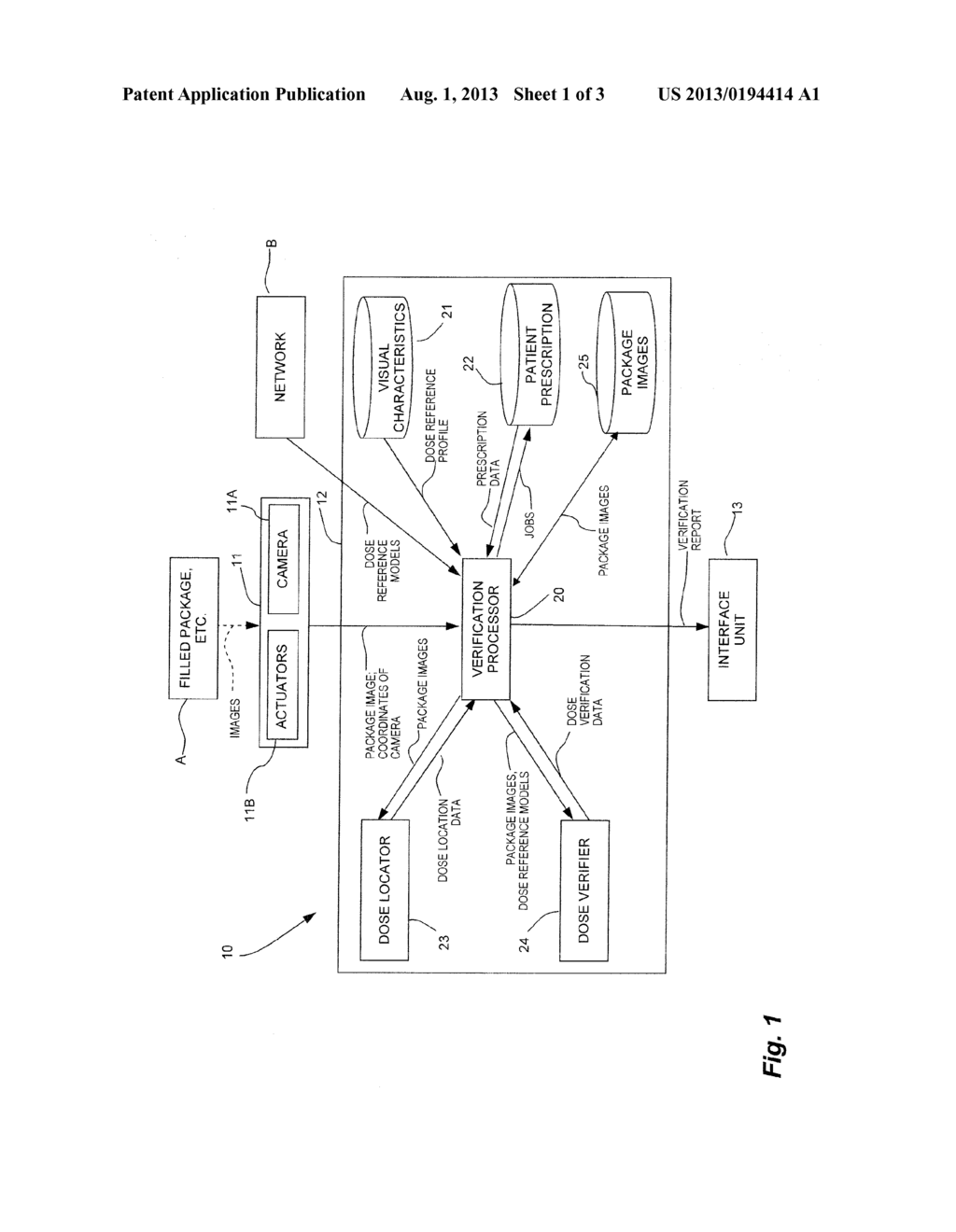 VERIFICATION SYSTEM FOR PRESCRIPTION PACKAGING AND METHOD - diagram, schematic, and image 02