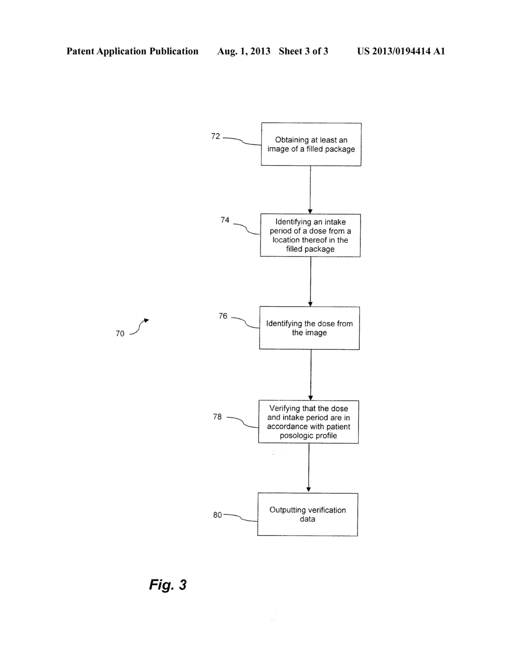 VERIFICATION SYSTEM FOR PRESCRIPTION PACKAGING AND METHOD - diagram, schematic, and image 04