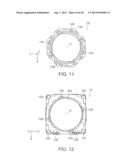 LENS HOLDER DRIVING DEVICE CAPABLE OF EASILY MOUNTING UPPER ELASTIC MEMBER     TO OUTER YOKE diagram and image