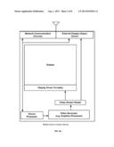 METHODS CIRCUITS DEVICES AND SYSTEMS FOR WIRELESS TRANSMISSION OF MOBILE     COMMUNICATION DEVICE DISPLAY INFORMATION diagram and image