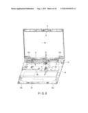 TELEVISION AND ELECTRONIC APPARATUS diagram and image