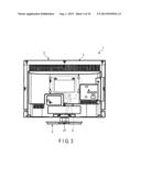 TELEVISION AND ELECTRONIC APPARATUS diagram and image