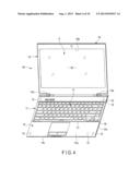 TELEVISION AND ELECTRONIC APPARATUS diagram and image