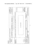 Apparatus for Outputting Image, Apparatus for Inputting Image, Computer,     Method for Displaying Screen, and Computer-Readable Storage Medium for     Computer Program diagram and image