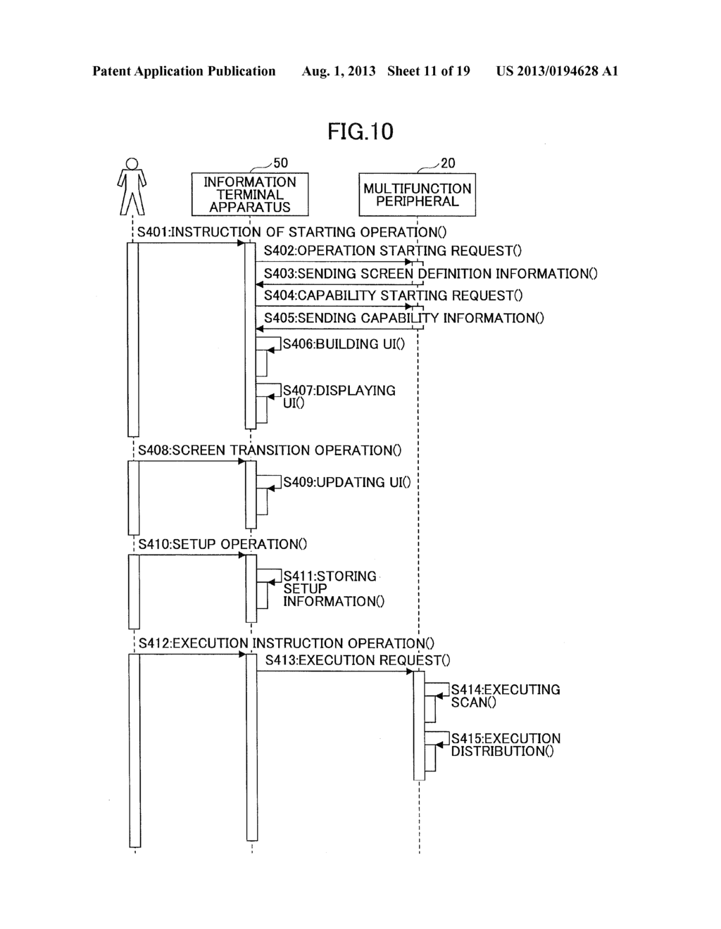 IMAGE PROCESSING SYSTEM, INFORMATION TERMINAL APPARATUS, IMAGE DISPLAYING     METHOD, AND PROGRAM - diagram, schematic, and image 12