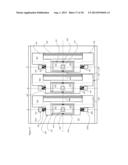 BIAXIAL MEMS MIRROR WITH HIDDEN HINGE AND STAGGERED ELECTRODES diagram and image