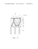 LED LAMP SET FOR ENHANCING ILLUMINATION AND ELIMINATING GHOST IMAGES diagram and image