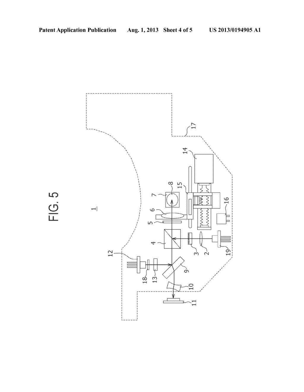 OPTICAL PICKUP AND OPTICAL DISK DEVICE USING OPTICAL PICKUP - diagram, schematic, and image 05