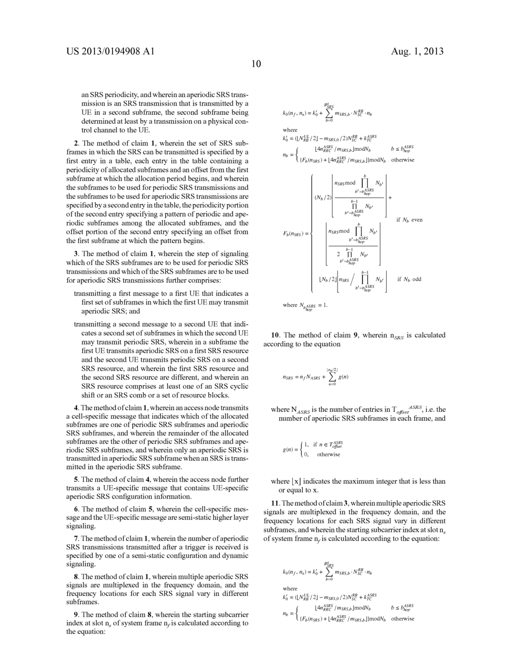 Method of Resource Allocation and Signaling for Aperiodic Channel Sounding - diagram, schematic, and image 25