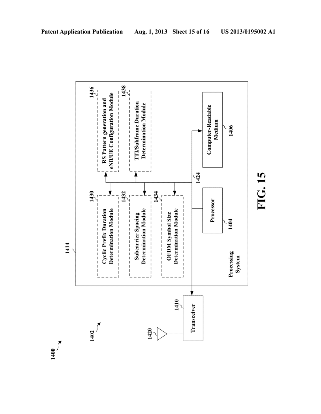 CYCLIC PREFIX IN EVOLVED MULTIMEDIA BROADCAST MULTICAST SERVICE WITH HIGH     TRANSMIT POWER - diagram, schematic, and image 16