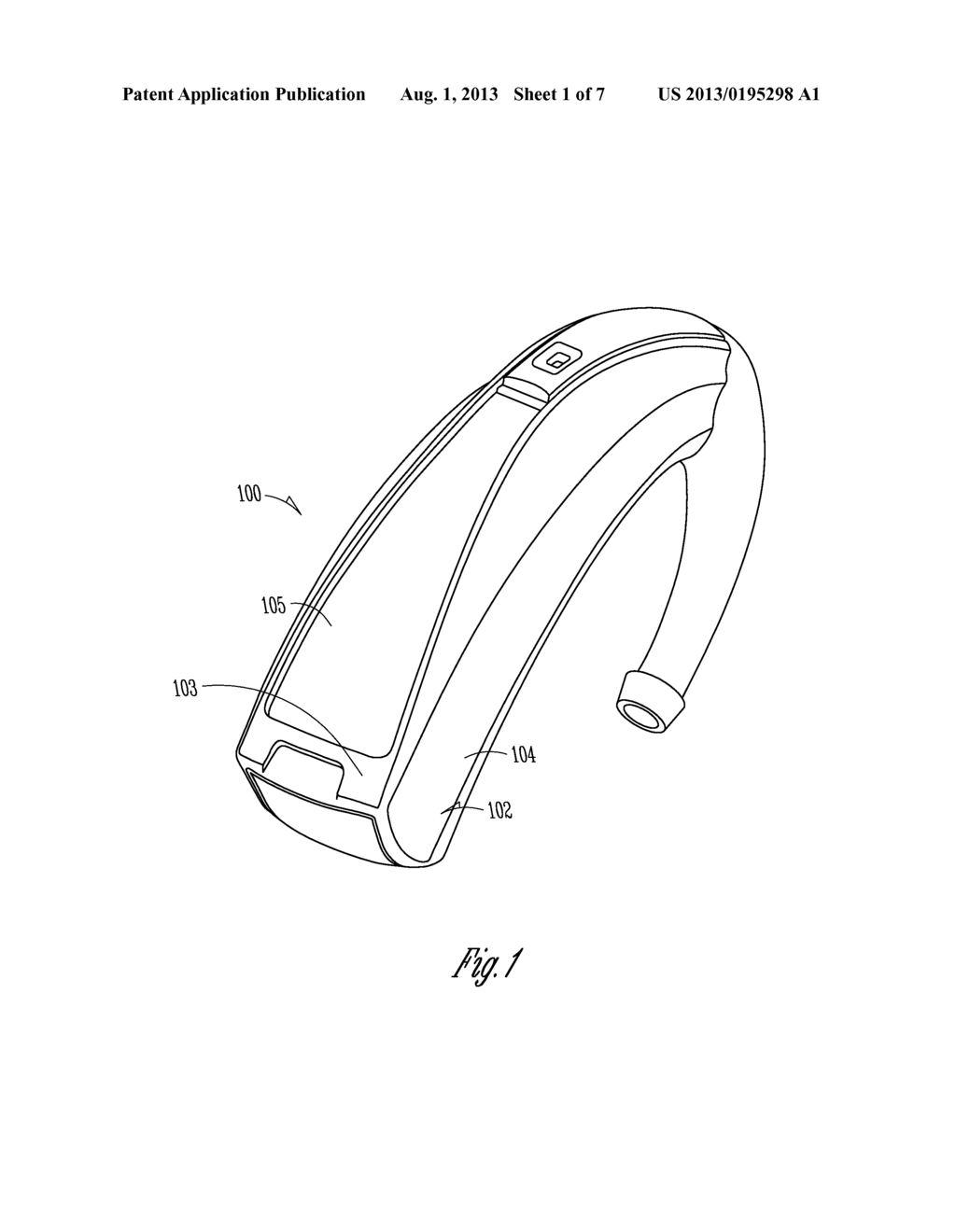 HEARING AID WITH INTEGRATED FLEXIBLE DISPLAY AND TOUCH SENSOR - diagram, schematic, and image 02