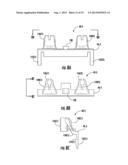 DETACHABLE OPTICAL FIBER GUIDES FOR SPLICE CONNECTOR INSTALLATION TOOLS,     AND RELATED ASSEMBLIES AND METHODS diagram and image