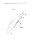 WIND TURBINE ROTOR BLADE LIGHTNING DISCHARGER AND WIND TURBINE GENERATOR     EQUIPPED WITH THE SAME diagram and image