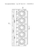 Pump Fluid End with Integrated Web Portion diagram and image