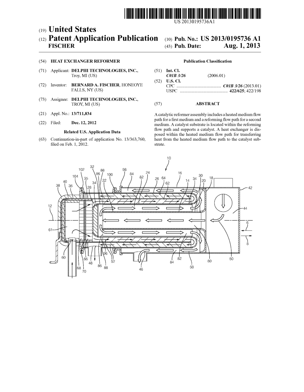 HEAT EXCHANGER REFORMER - diagram, schematic, and image 01