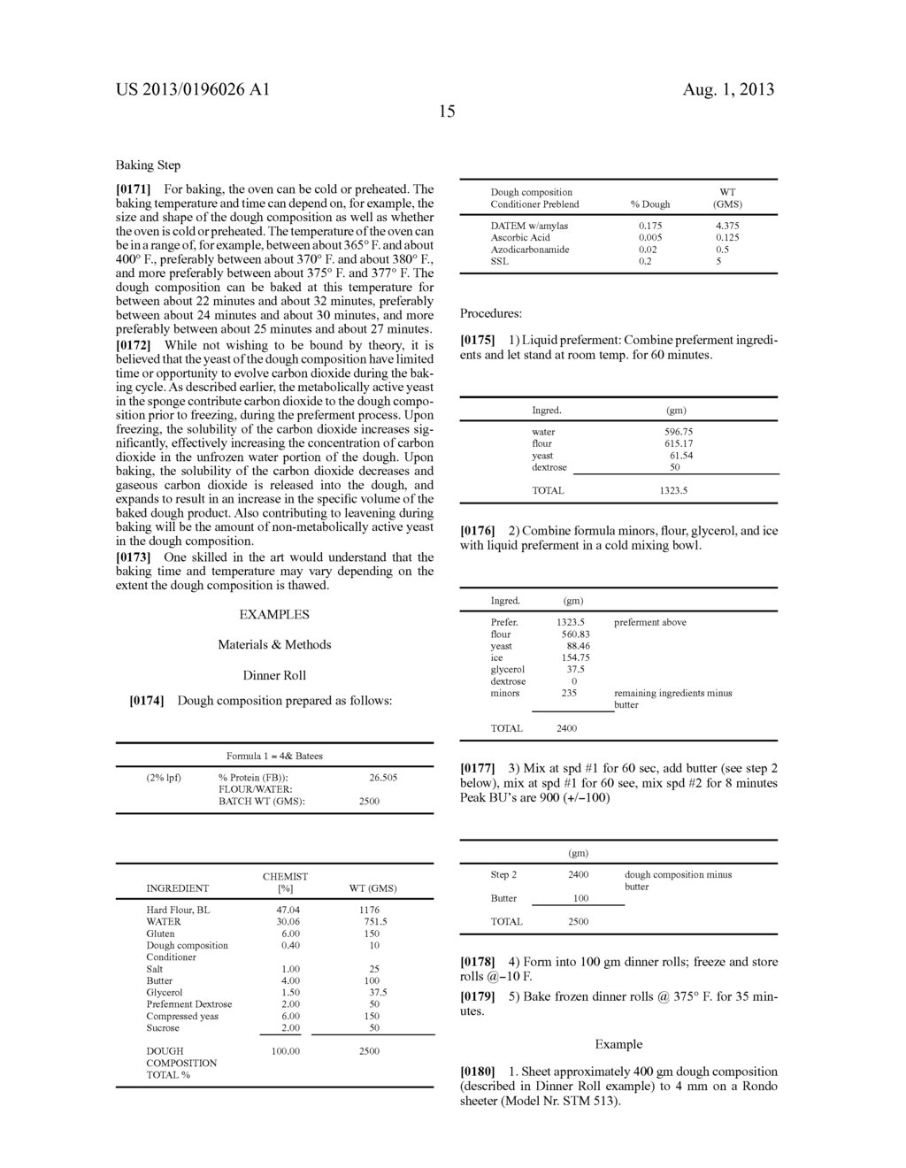 DOUGH COMPOSITION - diagram, schematic, and image 16