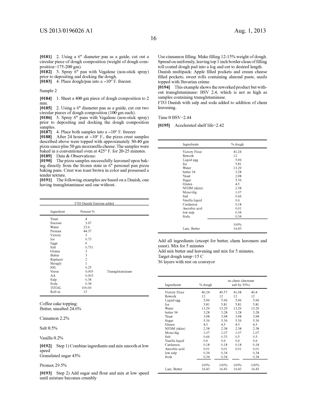 DOUGH COMPOSITION - diagram, schematic, and image 17