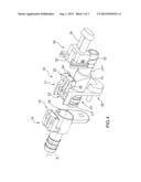 CONNECTING DEVICE FOR THE FLUID-TIGHT CONNECTION BETWEEN TWO PIPES IN AN     INTERNAL COMBUSTION ENGINE diagram and image