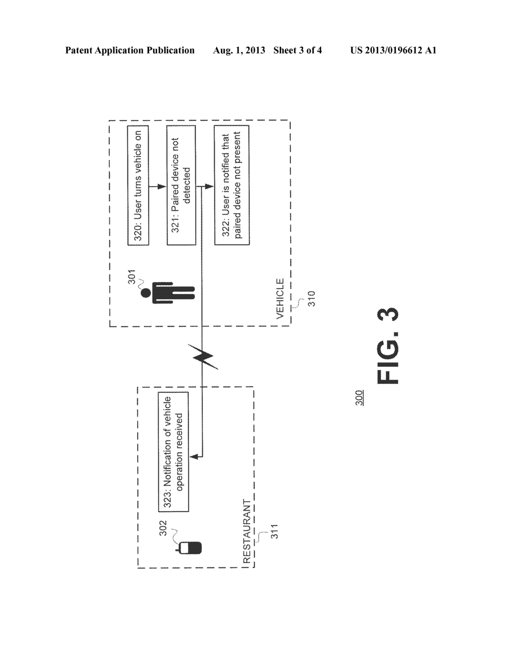 TELEMATICS UNIT AND MOBILE DEVICE PAIRING WITH MISSING DEVICE     NOTIFICATIONS - diagram, schematic, and image 04