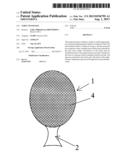 TABLE TENNIS BAT diagram and image